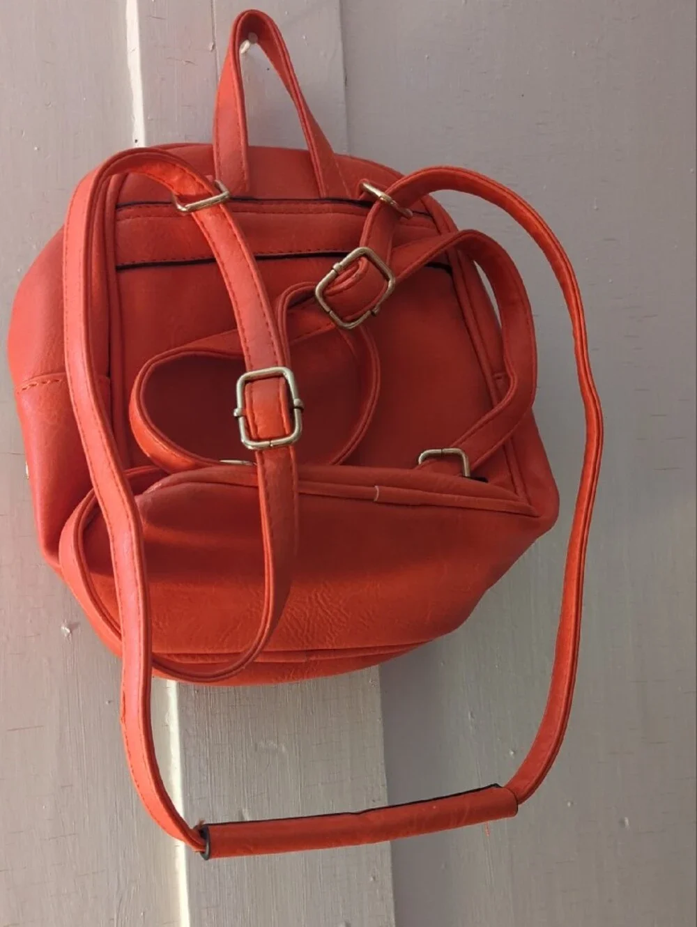 Taylor Swift 1989 Red Patch Orange Mini Backpack